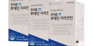 2024 토비콤 루테인지아잔틴 12박스 특가정보