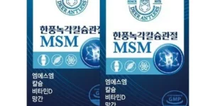 2024년 최고의 한풍녹각칼슘관절MSM 추천 탑 8